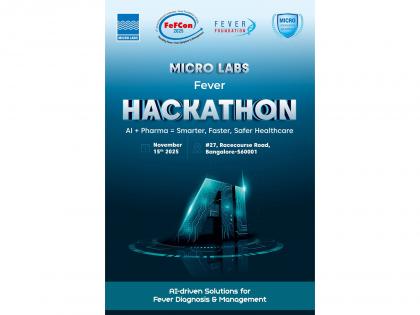 Micro Labs announces AI Hackathon in the run-up to the 8th edition of the Fever Foundation of India Conference (FeFCon 2025) | Micro Labs announces AI Hackathon in the run-up to the 8th edition of the Fever Foundation of India Conference (FeFCon 2025) Micro Labs announces AI Hackathon in the run-up to the 8th edition of the Fever Foundation of India Conference (FeFCon 2025) | Micro Labs announces AI Hackathon in the run-up to the 8th edition of the Fever Foundation of India Conference (FeFCon 2025)