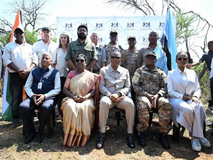 India-Botswana wildlife cooperation boosted as eight cheetahs are handed over under 'Project Cheetah' | India-Botswana wildlife cooperation boosted as eight cheetahs are handed over under 'Project Cheetah'