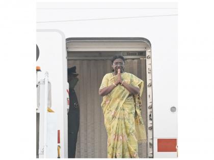 Murmu returns after historic Africa tour, calls Indian diaspora "cultural ambassadors" | Murmu returns after historic Africa tour, calls Indian diaspora "cultural ambassadors"