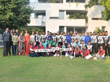 Royal Norwegian Embassy honours Minerva Academy FC for Norway Cup triumph | Royal Norwegian Embassy honours Minerva Academy FC for Norway Cup triumph