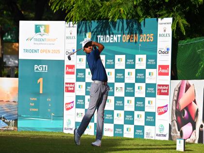 Trident Open 2025: Teenager Manoj S storms into lead with 67 in Round-3 | Trident Open 2025: Teenager Manoj S storms into lead with 67 in Round-3