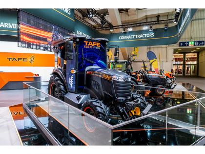 TAFE Tractors EV among the Top 5 finalists in the "Tractor of the Year (TOTY)" Sustainable Category at Agritechnica 2025 in Germany | TAFE Tractors EV among the Top 5 finalists in the "Tractor of the Year (TOTY)" Sustainable Category at Agritechnica 2025 in Germany