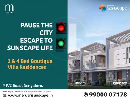 Merusri Developers Launches 'Merusri Sunscape' -- A Boutique Villa Community Redefining Luxury Living in North Bengaluru | Merusri Developers Launches 'Merusri Sunscape' -- A Boutique Villa Community Redefining Luxury Living in North Bengaluru Merusri Developers Launches 'Merusri Sunscape' -- A Boutique Villa Community Redefining Luxury Living in North Bengaluru | Merusri Developers Launches 'Merusri Sunscape' -- A Boutique Villa Community Redefining Luxury Living in North Bengaluru