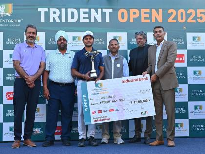 Trident Open 2025: Manu Gandas triumphs in three-way playoff to return to winning ways | Trident Open 2025: Manu Gandas triumphs in three-way playoff to return to winning ways Trident Open 2025: Manu Gandas triumphs in three-way playoff to return to winning ways | Trident Open 2025: Manu Gandas triumphs in three-way playoff to return to winning ways