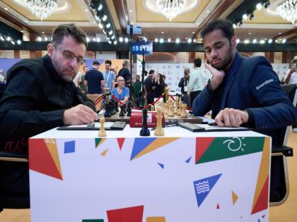 FIDE World Cup 2025: Arjun Erigaisi, P Harikrishna draw their opening games of Round 5 | FIDE World Cup 2025: Arjun Erigaisi, P Harikrishna draw their opening games of Round 5 FIDE World Cup 2025: Arjun Erigaisi, P Harikrishna draw their opening games of Round 5 | FIDE World Cup 2025: Arjun Erigaisi, P Harikrishna draw their opening games of Round 5