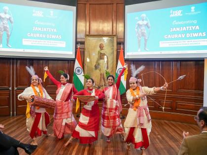 UK: Indian High Commission commemorates 150th birth anniversary of Birsa Munda | UK: Indian High Commission commemorates 150th birth anniversary of Birsa Munda UK: Indian High Commission commemorates 150th birth anniversary of Birsa Munda | UK: Indian High Commission commemorates 150th birth anniversary of Birsa Munda