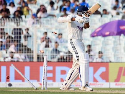 Yashasvi Jaiswal's woes vs South Africa continue, falls for duck in second innings at Eden Gardens | Yashasvi Jaiswal's woes vs South Africa continue, falls for duck in second innings at Eden Gardens