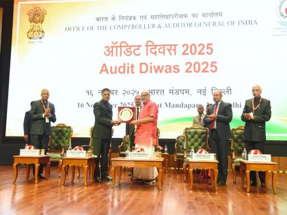 Audit a forward-looking instrument of reform, Vice President CP Radhakrishnan inaugurates CAG's Audit Diwas 2025 | Audit a forward-looking instrument of reform, Vice President CP Radhakrishnan inaugurates CAG's Audit Diwas 2025 Audit a forward-looking instrument of reform, Vice President CP Radhakrishnan inaugurates CAG's Audit Diwas 2025 | Audit a forward-looking instrument of reform, Vice President CP Radhakrishnan inaugurates CAG's Audit Diwas 2025