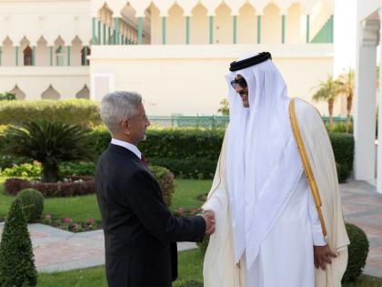EAM Jaishankar meets Qatar Amir, reiterates commitment to strengthening ties | EAM Jaishankar meets Qatar Amir, reiterates commitment to strengthening ties EAM Jaishankar meets Qatar Amir, reiterates commitment to strengthening ties | EAM Jaishankar meets Qatar Amir, reiterates commitment to strengthening ties