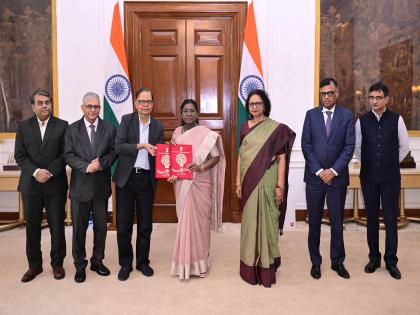 16th Finance Commission submits report on distribution of taxes between Centre, States to Prez Murmu | 16th Finance Commission submits report on distribution of taxes between Centre, States to Prez Murmu