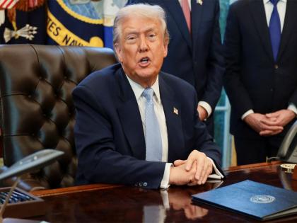 "I blew my stack": Trump says he got hoarse voice from shouting over trade policy | "I blew my stack": Trump says he got hoarse voice from shouting over trade policy