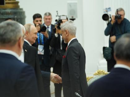 Jaishankar meets President Putin; calls for zero tolerance on terrorism, economic diversification at SCO summit | Jaishankar meets President Putin; calls for zero tolerance on terrorism, economic diversification at SCO summit Jaishankar meets President Putin; calls for zero tolerance on terrorism, economic diversification at SCO summit | Jaishankar meets President Putin; calls for zero tolerance on terrorism, economic diversification at SCO summit