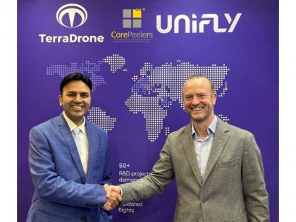 Unifly and CorePeelers Announce Strategic Partnership to Advance Unmanned Traffic Management (UTM) and Drone Ecosystem Solutions in India | Unifly and CorePeelers Announce Strategic Partnership to Advance Unmanned Traffic Management (UTM) and Drone Ecosystem Solutions in India Unifly and CorePeelers Announce Strategic Partnership to Advance Unmanned Traffic Management (UTM) and Drone Ecosystem Solutions in India | Unifly and CorePeelers Announce Strategic Partnership to Advance Unmanned Traffic Management (UTM) and Drone Ecosystem Solutions in India