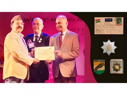 Collector Prithwish Dasgupta Wins Vermeil Award at Bongopex 2025 for Extraordinary Netaji & Azad Hind Collection | Collector Prithwish Dasgupta Wins Vermeil Award at Bongopex 2025 for Extraordinary Netaji & Azad Hind Collection
