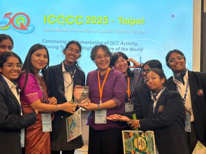 Scindiya Kanya Vidalaya, Gwalior wins 2 Gold Awards at the ICQCC 2025 Taiwan | Scindiya Kanya Vidalaya, Gwalior wins 2 Gold Awards at the ICQCC 2025 Taiwan Scindiya Kanya Vidalaya, Gwalior wins 2 Gold Awards at the ICQCC 2025 Taiwan | Scindiya Kanya Vidalaya, Gwalior wins 2 Gold Awards at the ICQCC 2025 Taiwan