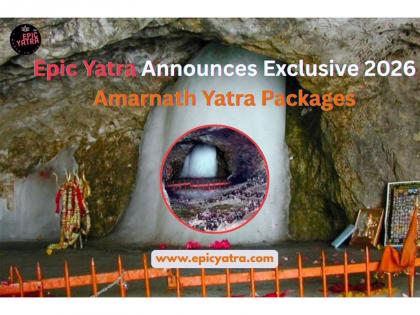 Epic Yatra Announces Exclusive 2026 Amarnath Yatra Packages | Epic Yatra Announces Exclusive 2026 Amarnath Yatra Packages Epic Yatra Announces Exclusive 2026 Amarnath Yatra Packages | Epic Yatra Announces Exclusive 2026 Amarnath Yatra Packages