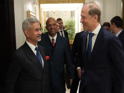 Russia: Jaishankar meets Dy PM Denis Manturov, reviews preparation for Annual Leaders' Summit | Russia: Jaishankar meets Dy PM Denis Manturov, reviews preparation for Annual Leaders' Summit