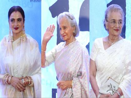 From Asha Parekh, Waheeda Rehman to Rekha, check out who all attend '120 Bahadur' screening | From Asha Parekh, Waheeda Rehman to Rekha, check out who all attend '120 Bahadur' screening From Asha Parekh, Waheeda Rehman to Rekha, check out who all attend '120 Bahadur' screening | From Asha Parekh, Waheeda Rehman to Rekha, check out who all attend '120 Bahadur' screening