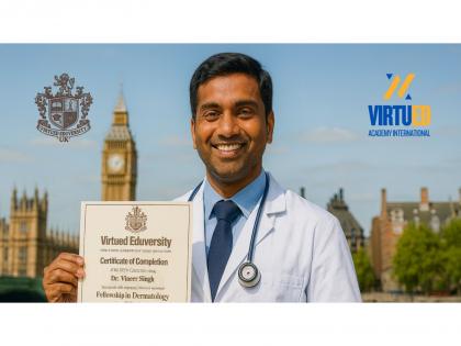 Virtued Eduversity London Launches Online Fellowships in 16 Specialties After MBBS for NEET-PG Aspirants | Virtued Eduversity London Launches Online Fellowships in 16 Specialties After MBBS for NEET-PG Aspirants