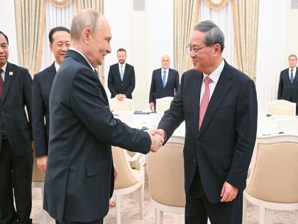 Putin says Russia-China ties are "experiencing best period in their history" during meeting with Li Qiang | Putin says Russia-China ties are "experiencing best period in their history" during meeting with Li Qiang Putin says Russia-China ties are "experiencing best period in their history" during meeting with Li Qiang | Putin says Russia-China ties are "experiencing best period in their history" during meeting with Li Qiang