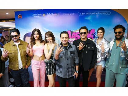Bada Business and Dr. Vivek Bindra Host Grand Premiere of Masti 4 with Full Star Cast in Delhi | Bada Business and Dr. Vivek Bindra Host Grand Premiere of Masti 4 with Full Star Cast in Delhi