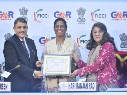FICCI Turf 2025: PT Usha, Pullela Gopichand honoured with Lifetime Achievement Award | FICCI Turf 2025: PT Usha, Pullela Gopichand honoured with Lifetime Achievement Award