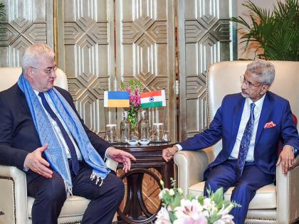 Holds talks with Ukrainian FM, reaffirms India's support for early end to conflict and enduring peace: Jaishankar | Holds talks with Ukrainian FM, reaffirms India's support for early end to conflict and enduring peace: Jaishankar