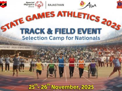 Special Olympics Bharat in collaboration with Sapta Shakti Awwa set to organize State Games Athletics 2025 at Jaipur Military Station | Special Olympics Bharat in collaboration with Sapta Shakti Awwa set to organize State Games Athletics 2025 at Jaipur Military Station
