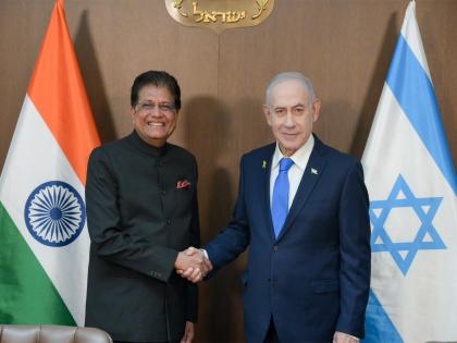 Piyush Goyal meets Israeli PM Netanyahu; India-Israel FTA talks gain momentum, innovation partnership on cards | Piyush Goyal meets Israeli PM Netanyahu; India-Israel FTA talks gain momentum, innovation partnership on cards Piyush Goyal meets Israeli PM Netanyahu; India-Israel FTA talks gain momentum, innovation partnership on cards | Piyush Goyal meets Israeli PM Netanyahu; India-Israel FTA talks gain momentum, innovation partnership on cards
