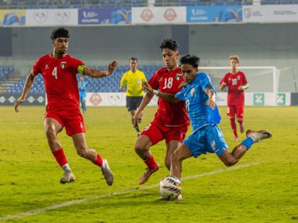 India held by Palestine in AFC U17 Asian Cup 2026 Qualifiers opener in Ahmedabad | India held by Palestine in AFC U17 Asian Cup 2026 Qualifiers opener in Ahmedabad