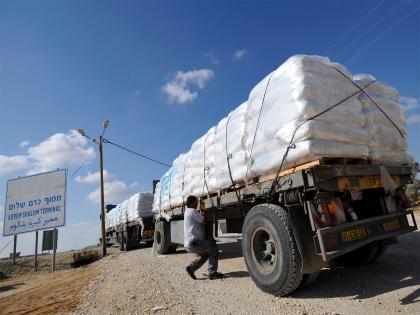 'Operation Chivalrous Knight 3' reinforces UAE support for Gaza with 249th convoy, loaded with 195 tonnes of relief materials | 'Operation Chivalrous Knight 3' reinforces UAE support for Gaza with 249th convoy, loaded with 195 tonnes of relief materials