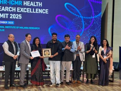 Spandan AI-ECG by Sunfox Wins Top Innovation Honour and Gold at ICMR-DHR Summit | Spandan AI-ECG by Sunfox Wins Top Innovation Honour and Gold at ICMR-DHR Summit