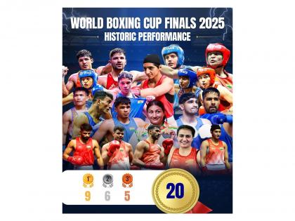 Uttarakhand CM hails India's 20-medal haul at World Boxing Cup Finals, calls it "golden chapter" | Uttarakhand CM hails India's 20-medal haul at World Boxing Cup Finals, calls it "golden chapter"