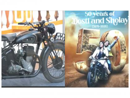 Jai, Veeru, and the bike that remains timeless: How IFFI's display became silent memorial to Bollywood legend Dharmendra | Jai, Veeru, and the bike that remains timeless: How IFFI's display became silent memorial to Bollywood legend Dharmendra