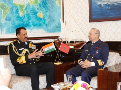 Indian, Moroccan navy discuss deeper maritime cooperation, focus on training exchanges | Indian, Moroccan navy discuss deeper maritime cooperation, focus on training exchanges