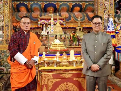 Holy Buddha Relics bid farewell from Thimphu in ceremony attended by Bhutanese leadership | Holy Buddha Relics bid farewell from Thimphu in ceremony attended by Bhutanese leadership