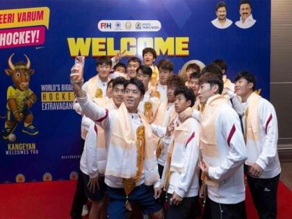 Chinese hockey team reaches India ahead of FIH Men's Junior Hockey World Cup | Chinese hockey team reaches India ahead of FIH Men's Junior Hockey World Cup