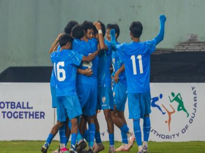 Gangte's hat-trick fires India to a comeback win against Chinese Taipei in AFC U17 Asian Cup Qualifiers | Gangte's hat-trick fires India to a comeback win against Chinese Taipei in AFC U17 Asian Cup Qualifiers