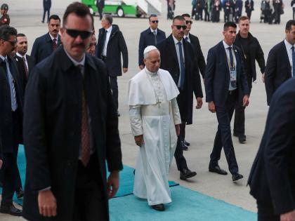 Pope Leo XIV arrives in Turkey on first foreign trip of his papacy | Pope Leo XIV arrives in Turkey on first foreign trip of his papacy Pope Leo XIV arrives in Turkey on first foreign trip of his papacy | Pope Leo XIV arrives in Turkey on first foreign trip of his papacy