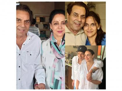Hema Malini shares unseen throwback photos with Dharmendra, daughters Esha Deol, Ahana Deol | Hema Malini shares unseen throwback photos with Dharmendra, daughters Esha Deol, Ahana Deol