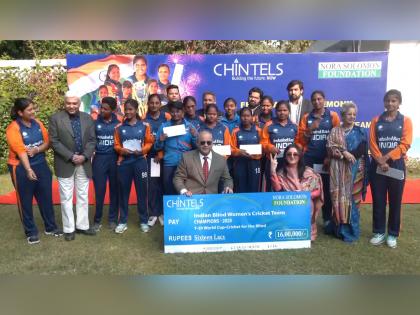 "Didn't expect this welcome, PM Modi fed us laddoos": Indian women's blind team rejoices after warm reception after T20 WC win "Didn't expect this welcome, PM Modi fed us laddoos": Indian women's blind team rejoices after warm reception after T20 WC win