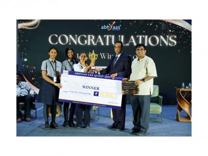 Abhyaas Lex Quest 2025 Concludes with Resounding Success; Sets New Benchmark in School-Level Legal Education | Abhyaas Lex Quest 2025 Concludes with Resounding Success; Sets New Benchmark in School-Level Legal Education Abhyaas Lex Quest 2025 Concludes with Resounding Success; Sets New Benchmark in School-Level Legal Education | Abhyaas Lex Quest 2025 Concludes with Resounding Success; Sets New Benchmark in School-Level Legal Education