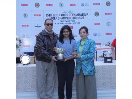 Ojaswini Saraswat clinches title at 15th DGC Ladies Amateur Open Golf Championship 2025 | Ojaswini Saraswat clinches title at 15th DGC Ladies Amateur Open Golf Championship 2025
