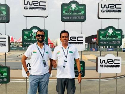 Naveen Puligilla-Musa Sherif, first Indian pair to get historic podium at WRC3 | Naveen Puligilla-Musa Sherif, first Indian pair to get historic podium at WRC3
