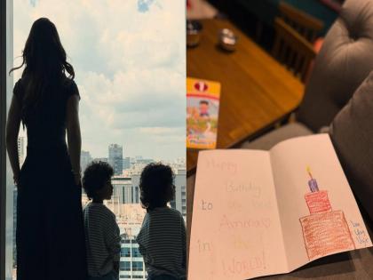 'Best amma in the world': Nayanthara's birthday post featuring sons Ulag and Uyir melts hearts | 'Best amma in the world': Nayanthara's birthday post featuring sons Ulag and Uyir melts hearts