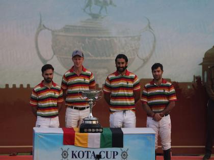 Jaipur Polo Team secures 5th trophy of season with 10-7 victory over Rambagh Polo to lift Kota Cup | Jaipur Polo Team secures 5th trophy of season with 10-7 victory over Rambagh Polo to lift Kota Cup