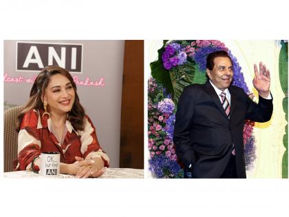 "Gracious, so handsome...": Madhuri Dixit remembers Dharmendra, says 'Pal Pal Dil Ke Paas' is her favourite song | "Gracious, so handsome...": Madhuri Dixit remembers Dharmendra, says 'Pal Pal Dil Ke Paas' is her favourite song