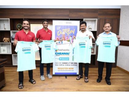 Deputy Chief Minister Thiru Udhayanidhi Stalin unveils official T Shirt for Freshworks Chennai Marathon 2026 | Deputy Chief Minister Thiru Udhayanidhi Stalin unveils official T Shirt for Freshworks Chennai Marathon 2026 Deputy Chief Minister Thiru Udhayanidhi Stalin unveils official T Shirt for Freshworks Chennai Marathon 2026 | Deputy Chief Minister Thiru Udhayanidhi Stalin unveils official T Shirt for Freshworks Chennai Marathon 2026