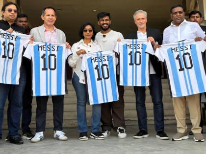 Meeting held in Hyderabad for Lionel Messi's Dec 13 visit, city gears up for GOAT Tour extravaganza | Meeting held in Hyderabad for Lionel Messi's Dec 13 visit, city gears up for GOAT Tour extravaganza