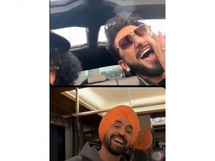 'Dhurandhar': Ranveer, Diljit Dosanjh, Hanumankind bond with each other over Instagram live | 'Dhurandhar': Ranveer, Diljit Dosanjh, Hanumankind bond with each other over Instagram live 'Dhurandhar': Ranveer, Diljit Dosanjh, Hanumankind bond with each other over Instagram live | 'Dhurandhar': Ranveer, Diljit Dosanjh, Hanumankind bond with each other over Instagram live